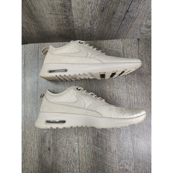 Nike Air Max Thea Ultra WMNS Creamy Beige Oatmeal Sneakers Shoes Running Sz 8 - Picture 4 of 9